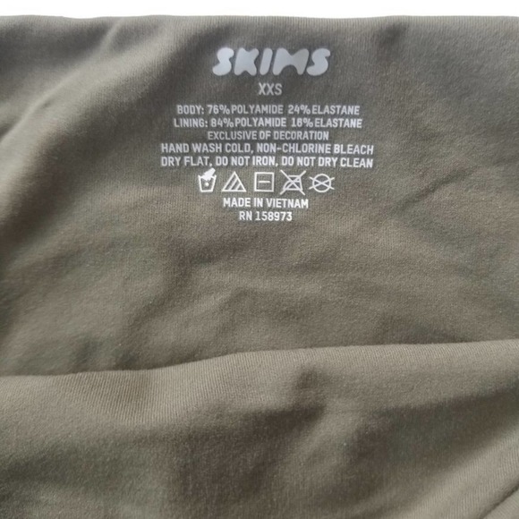 SKIMS | Fits Everybody Bandeau Bra Khaki XXSmall NWT - Picture 2 of 2